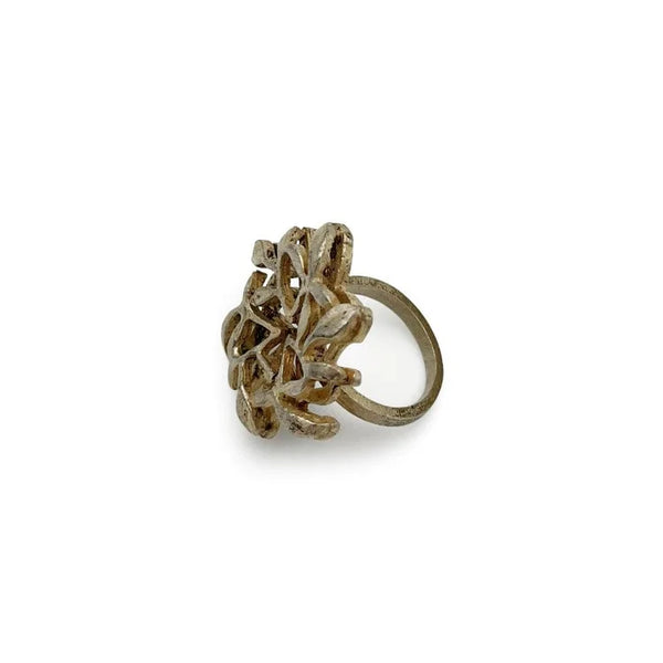BRASS Handmade Ring - Silver | OVO