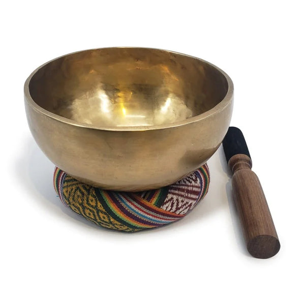New Handmade Singing Bowl with Cushion Ring & Stick | OVO