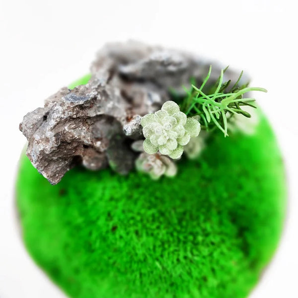 Handmade Zen Pot with Artificial Flower | OVO