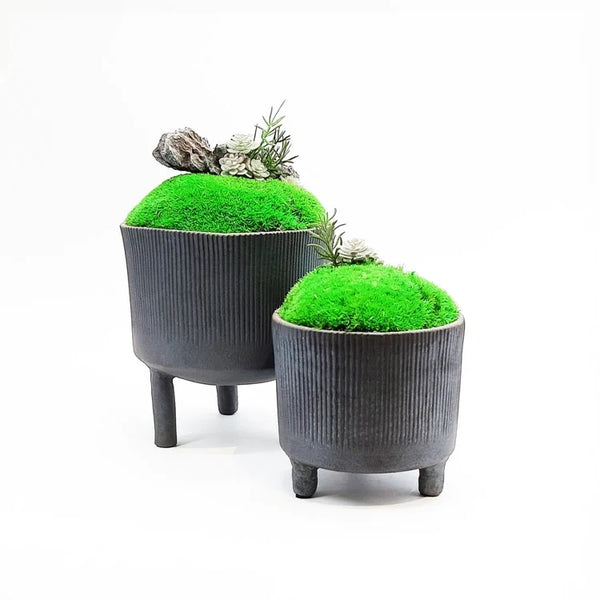 Handmade Zen Pot with Artificial Flower | OVO