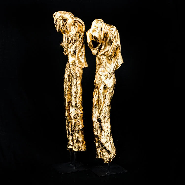 HUMAN Form #2 - Gold Leaf (Set of 2)