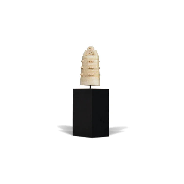JADE Chinese Bell on Stand #2 (set of 3)