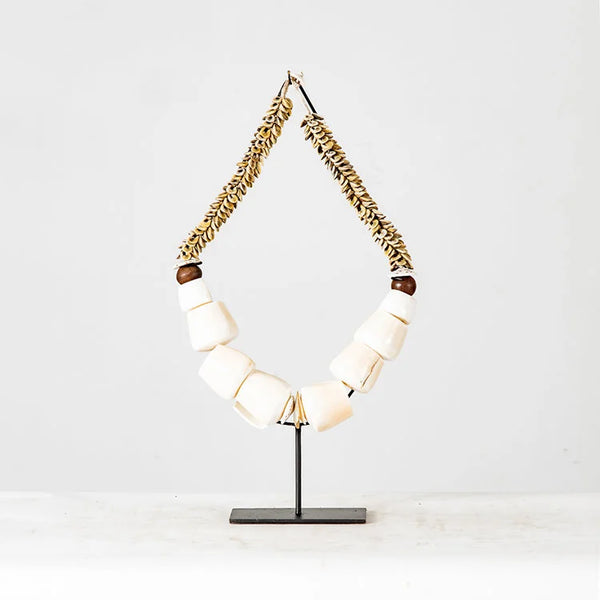 Knitted Shell on Stand #1 | OVO