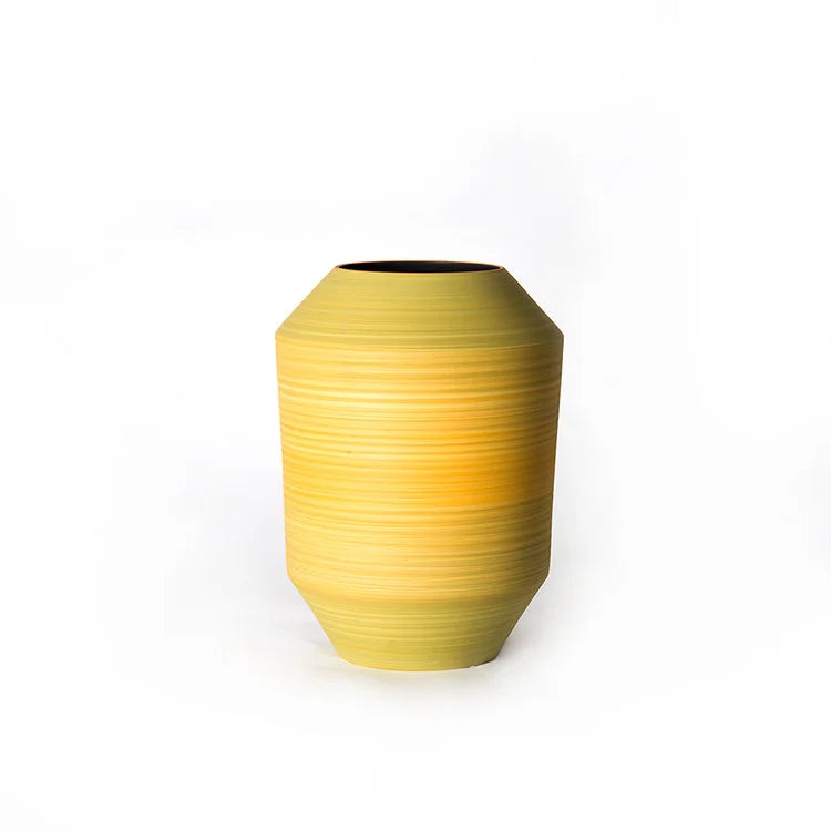 LANTERN Vase - Tall (Yellow)