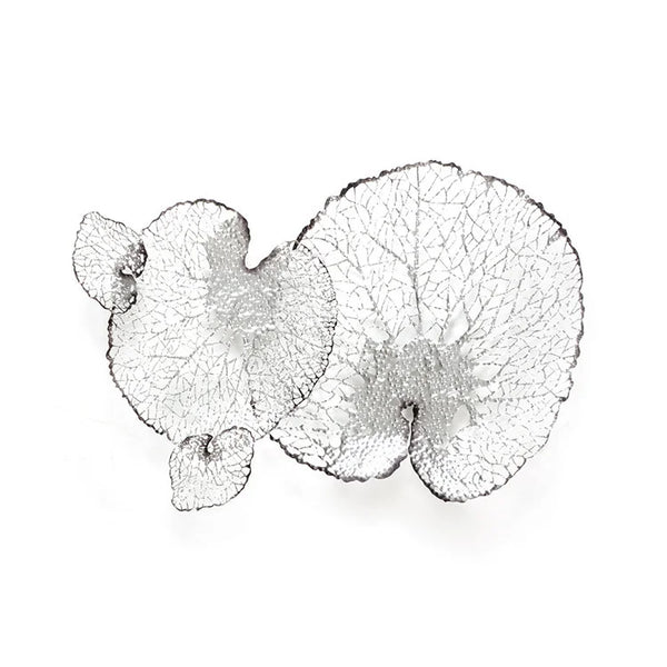 LOTUS Laser Cut Wall Sculpture - Silver #2