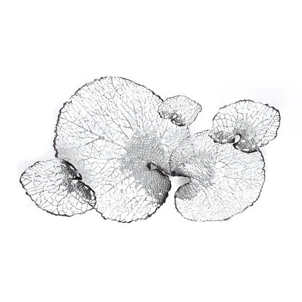 LOTUS Laser Cut Wall Sculpture - Silver #1