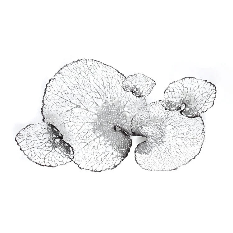 LOTUS Laser Cut Wall Sculpture - Silver #1