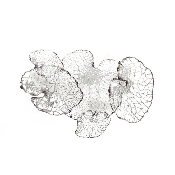 LOTUS Laser Cut Wall Sculpture - Silver #3