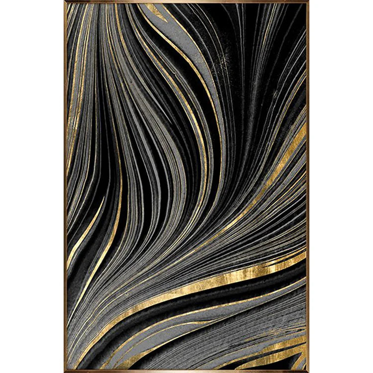 LAYERS Artwork - Gold & Black