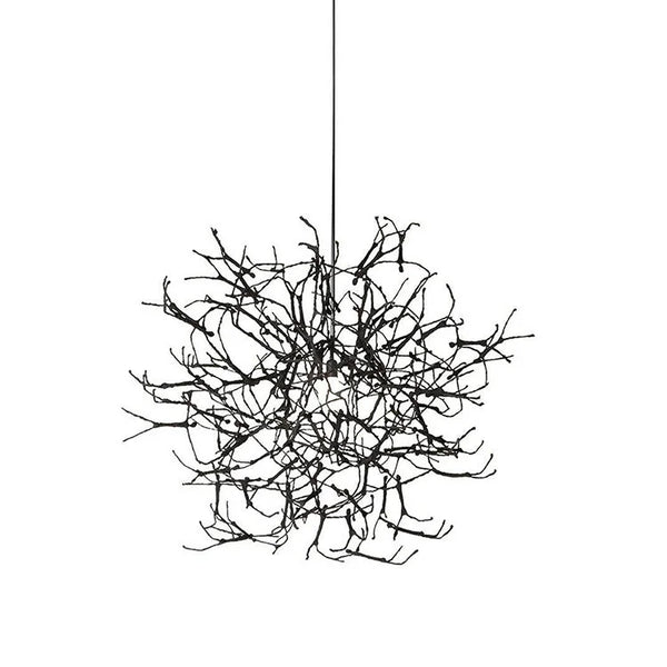 LITTLE PEOPLE Round Hanging Lamp (Black), Small