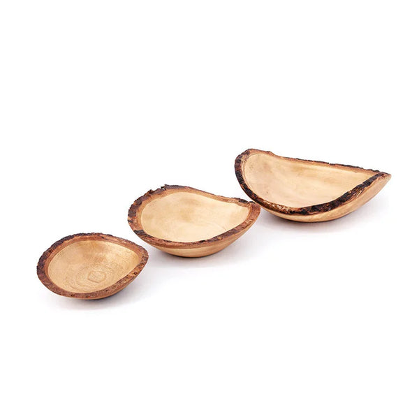 Mango Wood Rough Edge Bowl - L | OVO