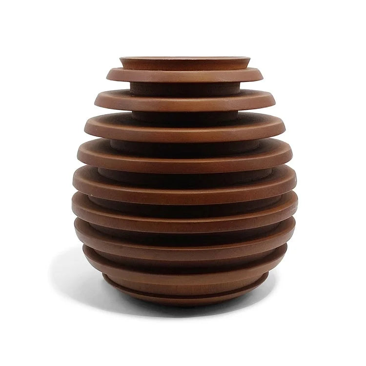Stripe Mango Wood Bowl | OVO