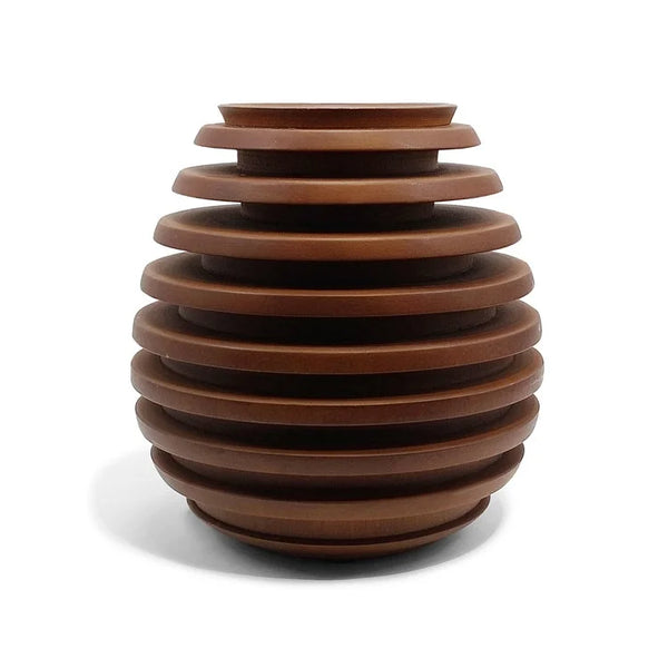 Stripe Mango Wood Bowl | OVO