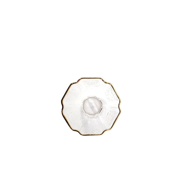 GOLD RIM Glasses - Hexagonal Glasses H50mm