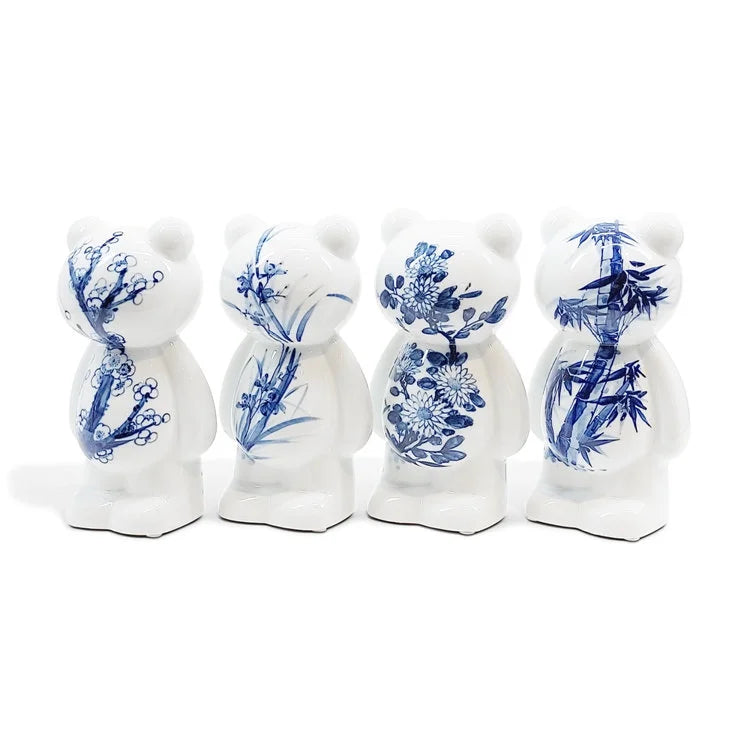 OVO Bear Money Box - Chrysanthemum