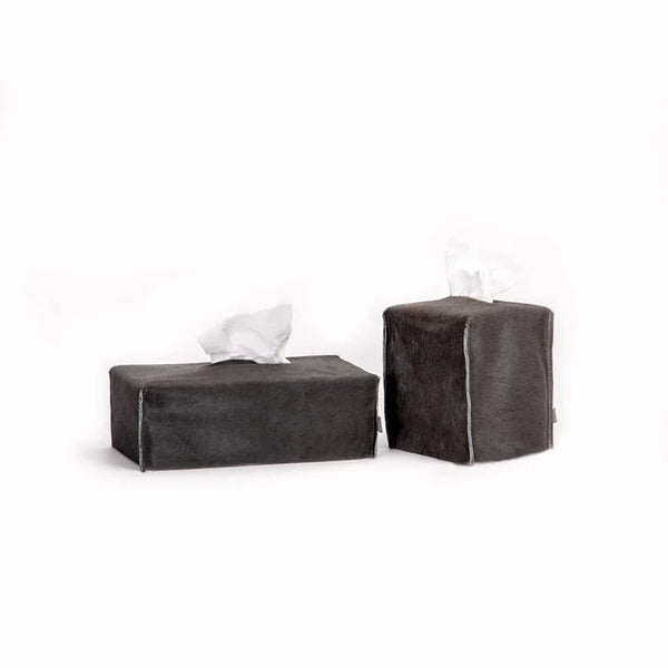 OVO - Square Tissue Box (Dark Grey)