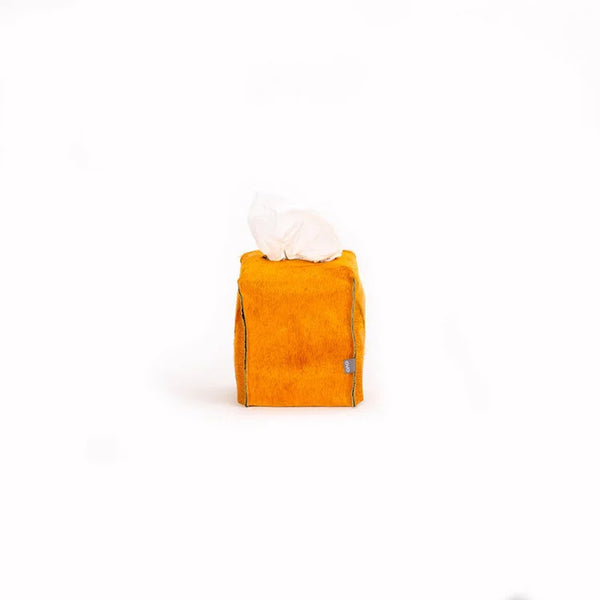 OVO - Square Tissue Box (Mustard)