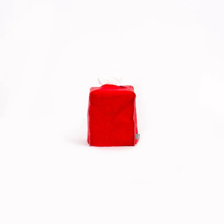 OVO - Square Tissue Box (Red)
