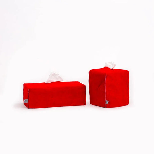 OVO - Square Tissue Box (Red)