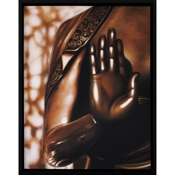 PAINTING - Bronze Buddha #1