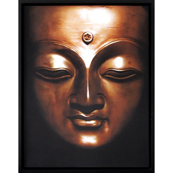 PAINTING - Bronze Buddha #2