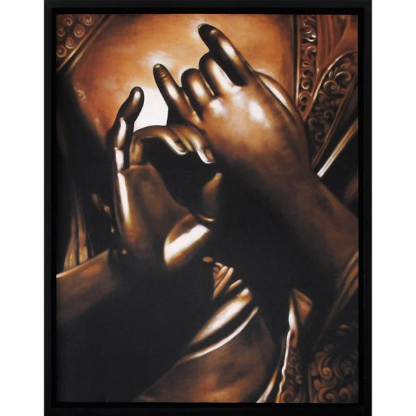 Painting - Bronze Buddha #3 | OVO