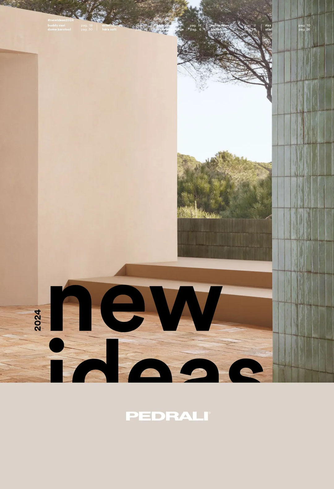 The cover image of Pedrali New Ideas 2024 2
