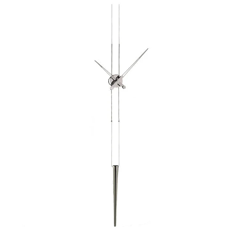 PENDULO Wall Clock - Chrome