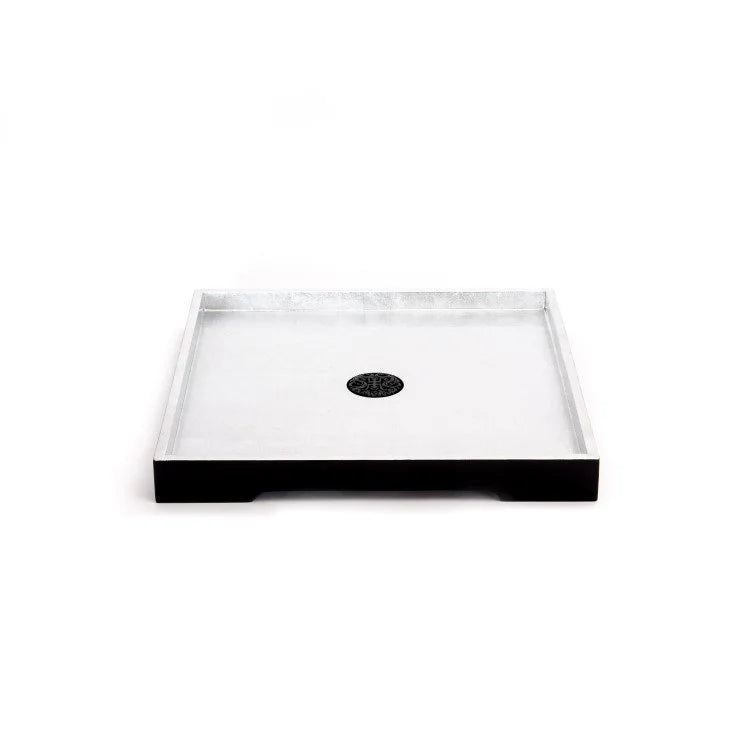 PROSPERITY Tray (Square) - Silver/ Black