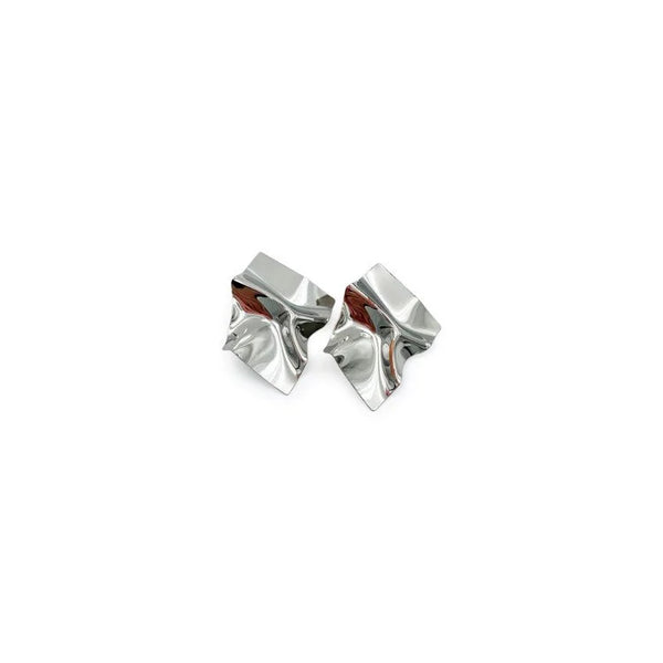 RHODIUM Silver Plated Earring #4
