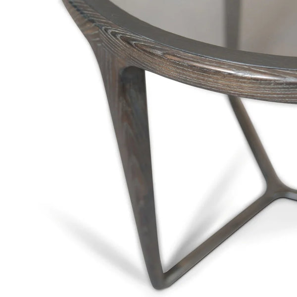 RODD Coffee Table - Dark Brown - H450mm