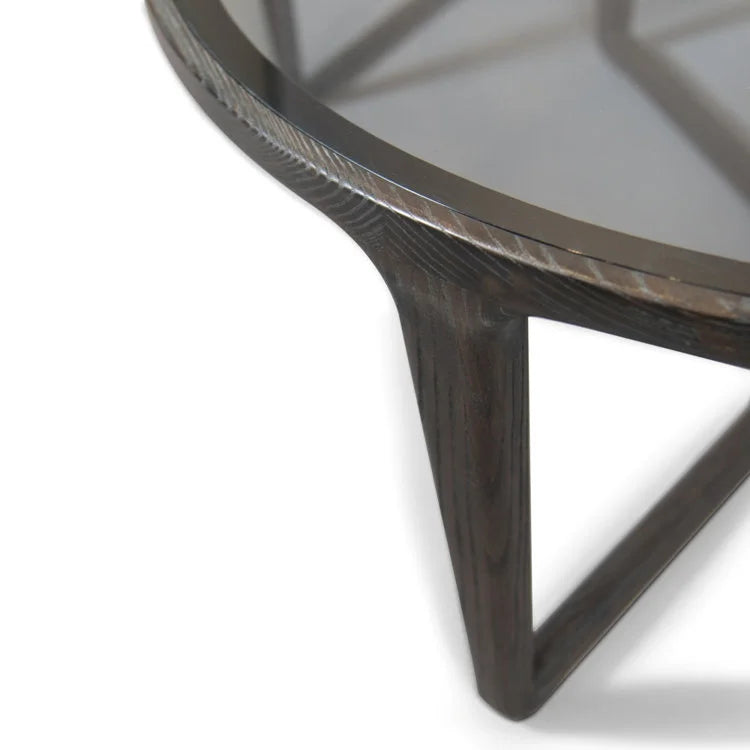 RODD Coffee Table - Dark Brown - H360mm