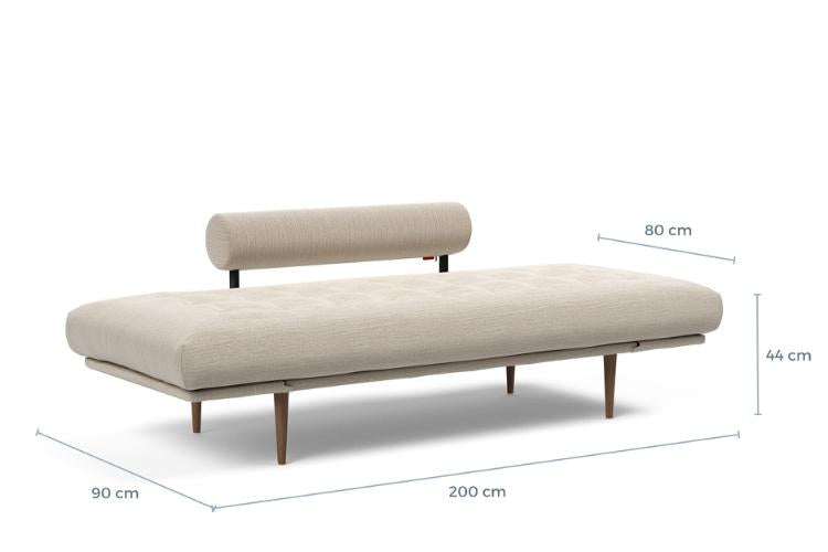 ROLLO 02 Styletto Daybed Sleek with Spring Soft Mattress- 2 Seaters