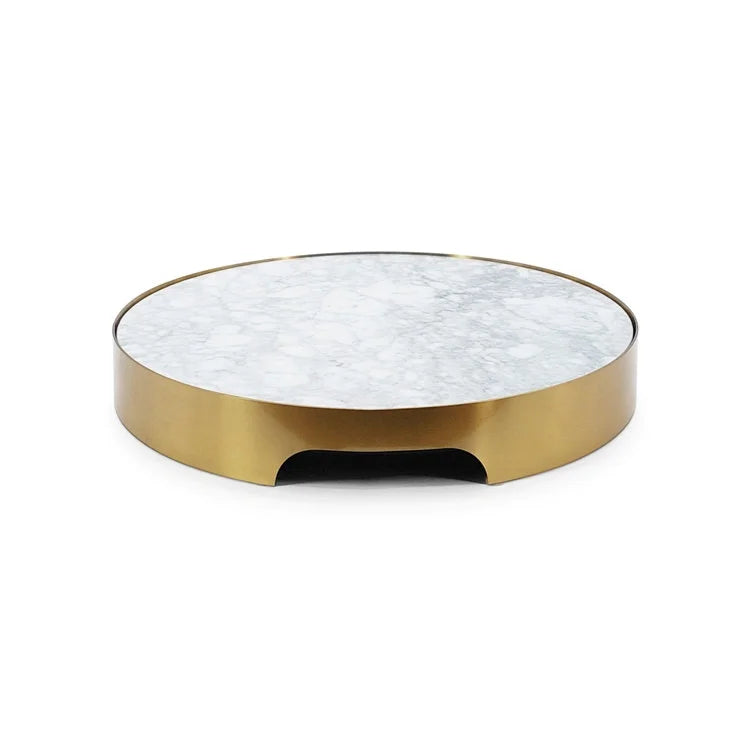 Round Marble Tray