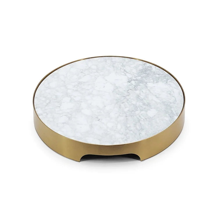 Round Marble Tray