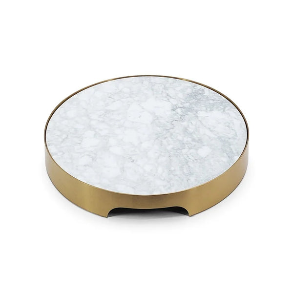 Round Marble Tray