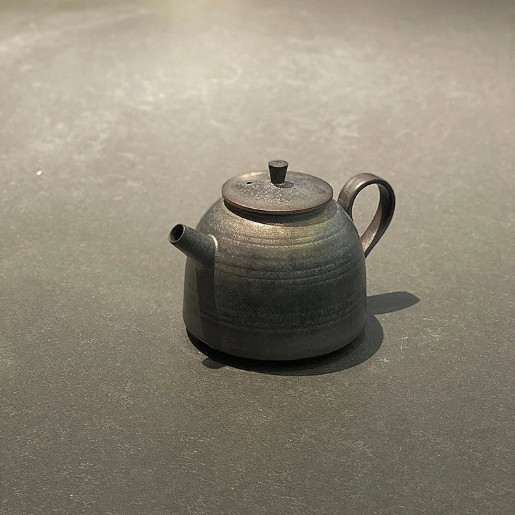 RUST GLAZE Ceramic - Teapot - H80mm (#1)