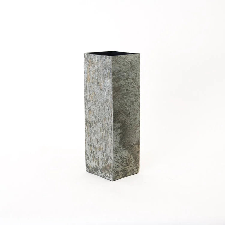 Slate Stone Square Vase | OVO