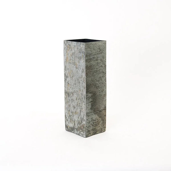 Slate Stone Square Vase | OVO
