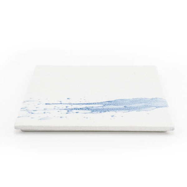 Stains Ceramic Square Flat Plate - OVO