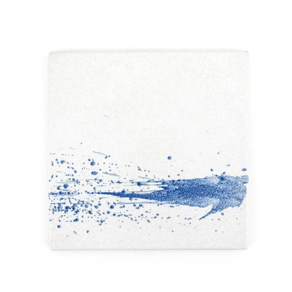 Stains Ceramic Square Flat Plate | OVO