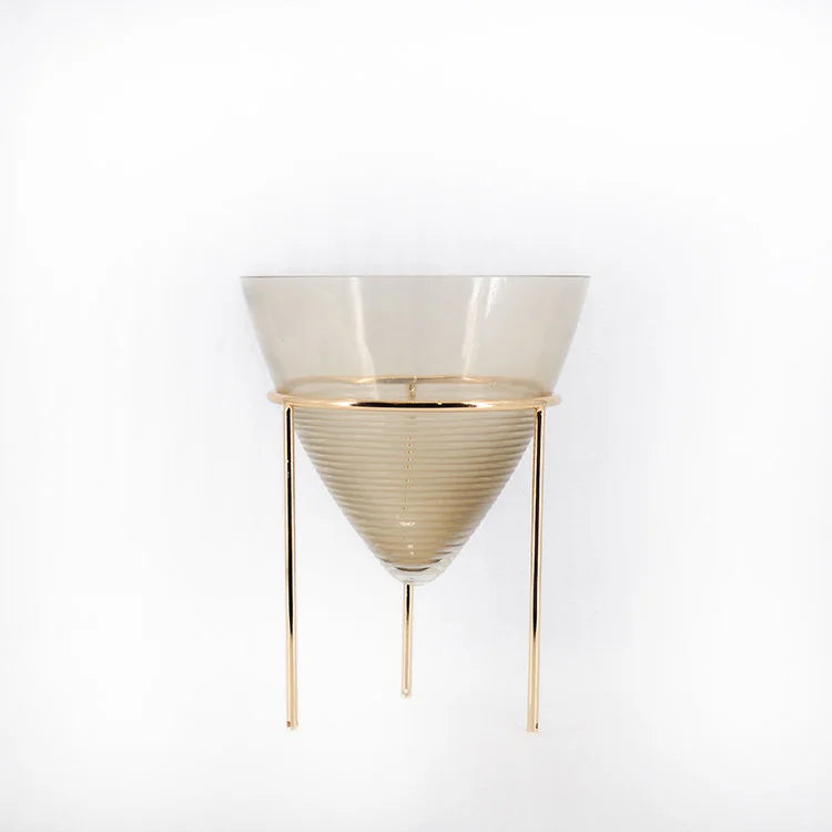 Tape Glass Vase with Stand | OVO