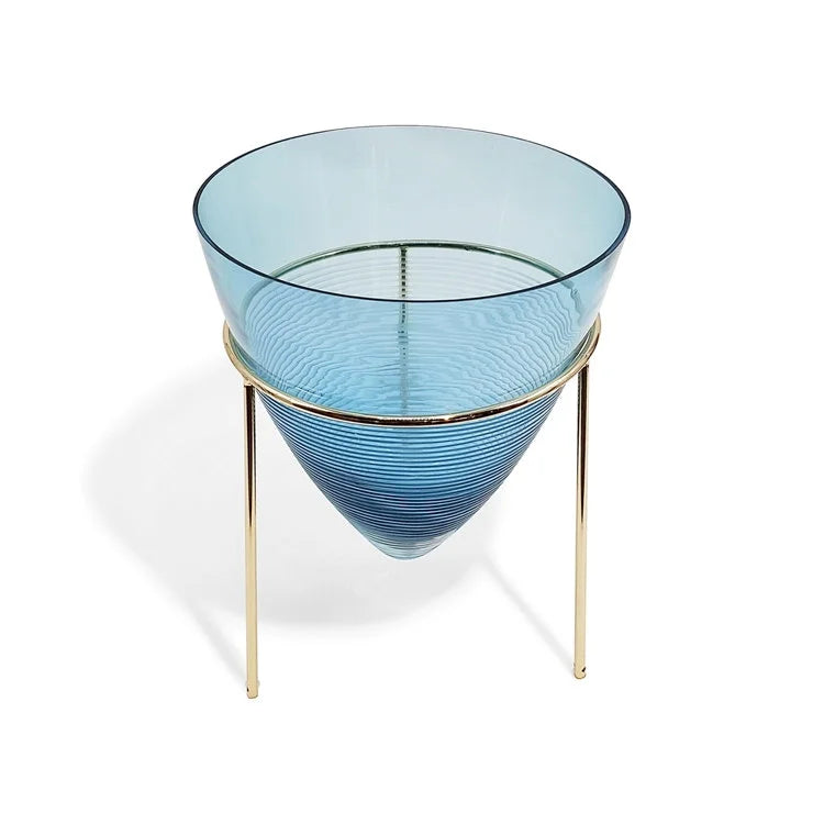 Tape Glass Vase with Stand | OVO
