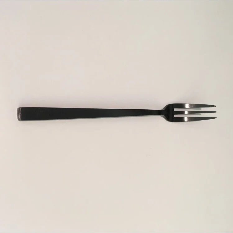 Tea Fork in Matte Black