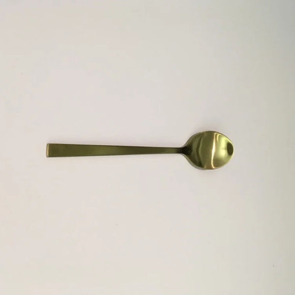 Tea Spoon in Matte Gold