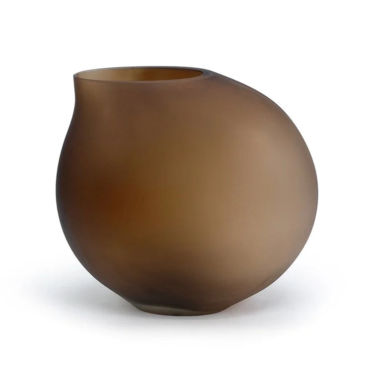 Toffee Glass Vase - OVO
