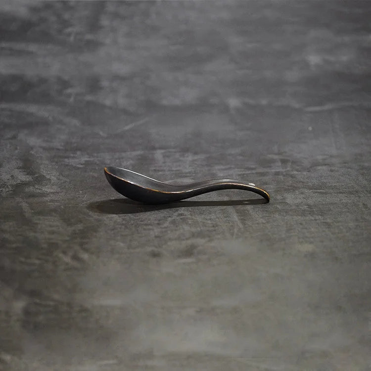 Wabi Sabi Black Spoon | OVO