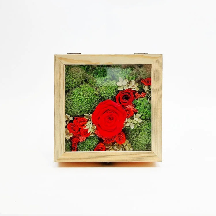 BOXED with Artificial Flower - OVO
