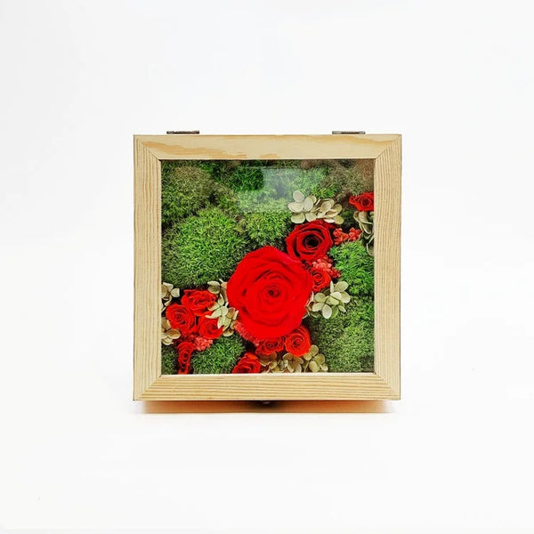 BOXED with Artificial Flower - OVO