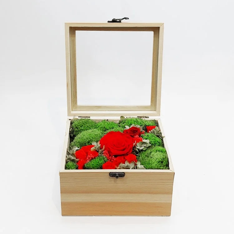 BOXED with Artificial Flower - OVO